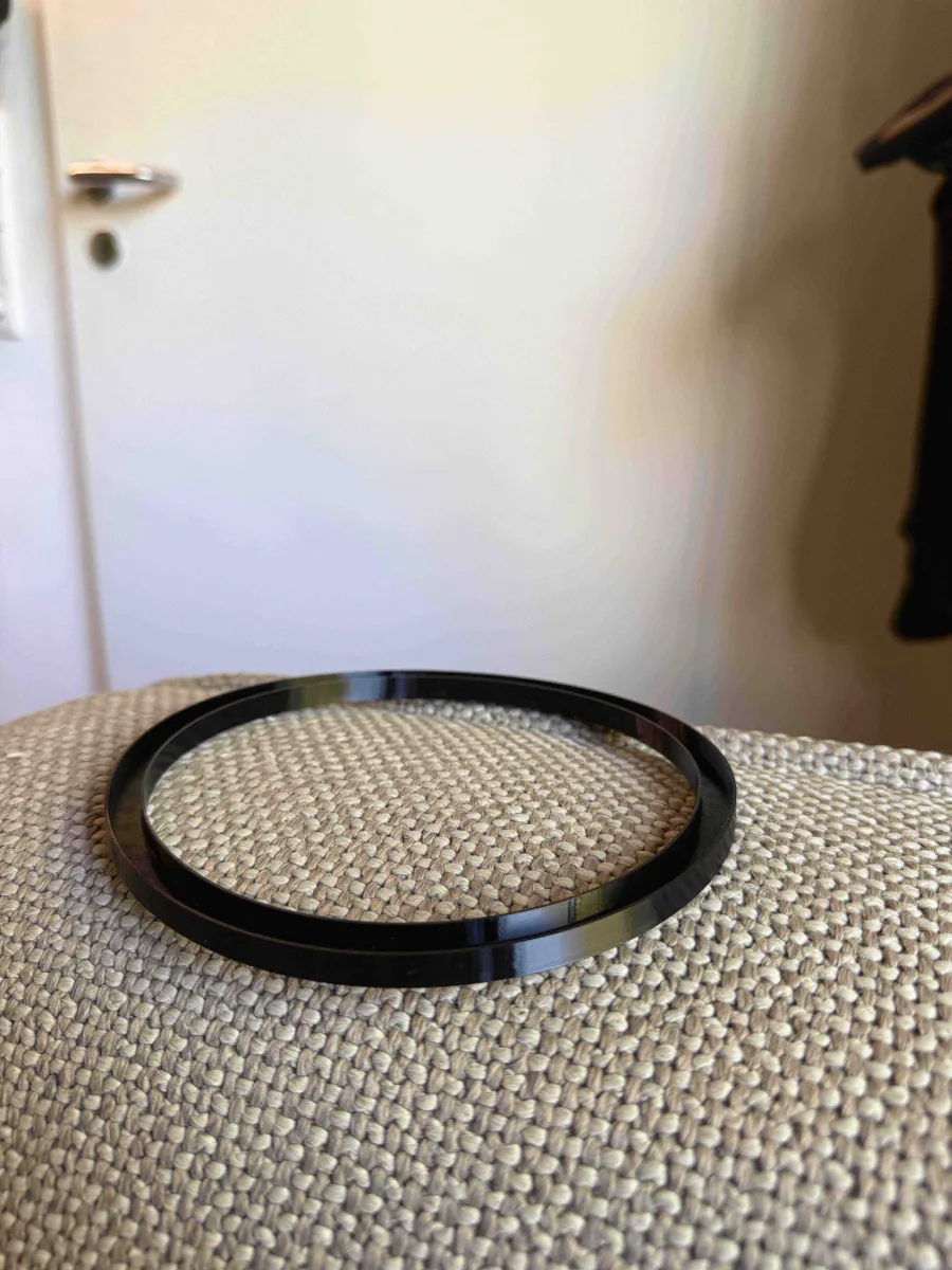 BEGA Pollerleuchten-Ersatzglas hochkant – Innen- und Außengewinde des PETG-Ersatzteils